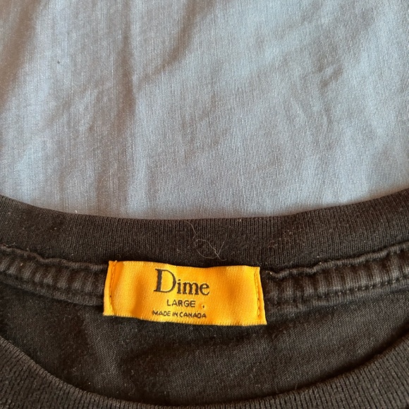 DIME Montreal Skate Box Logo T Shirt Y2K Streetwear Size Large - Picture 2 of 6